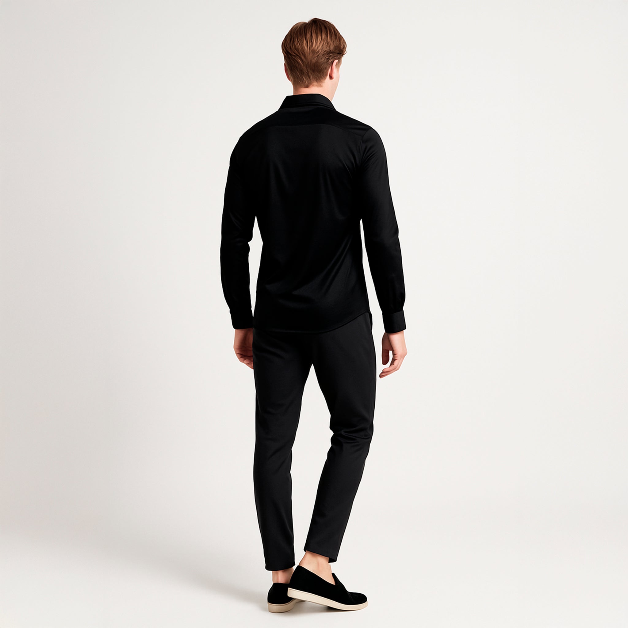 Onyx Zwart Formeel Overhemd