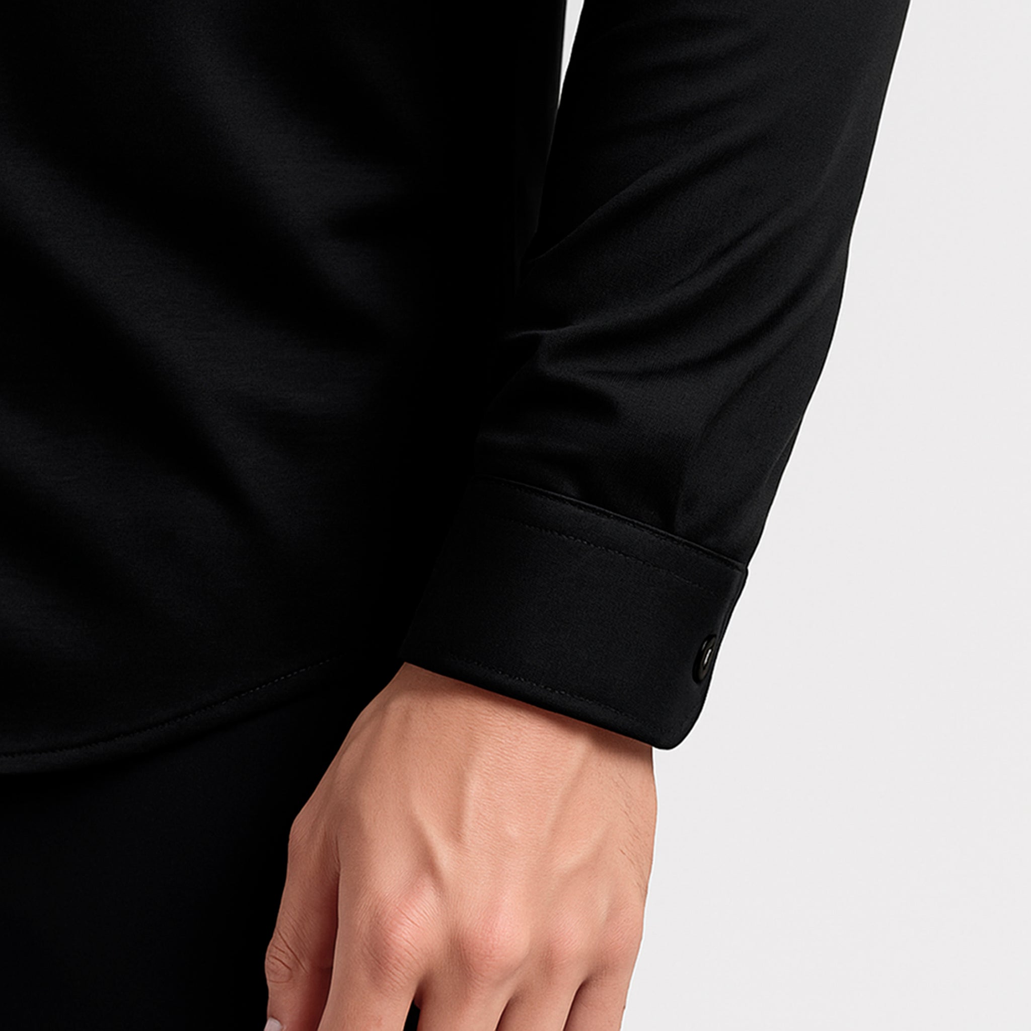 Onyx Zwart Formeel Overhemd